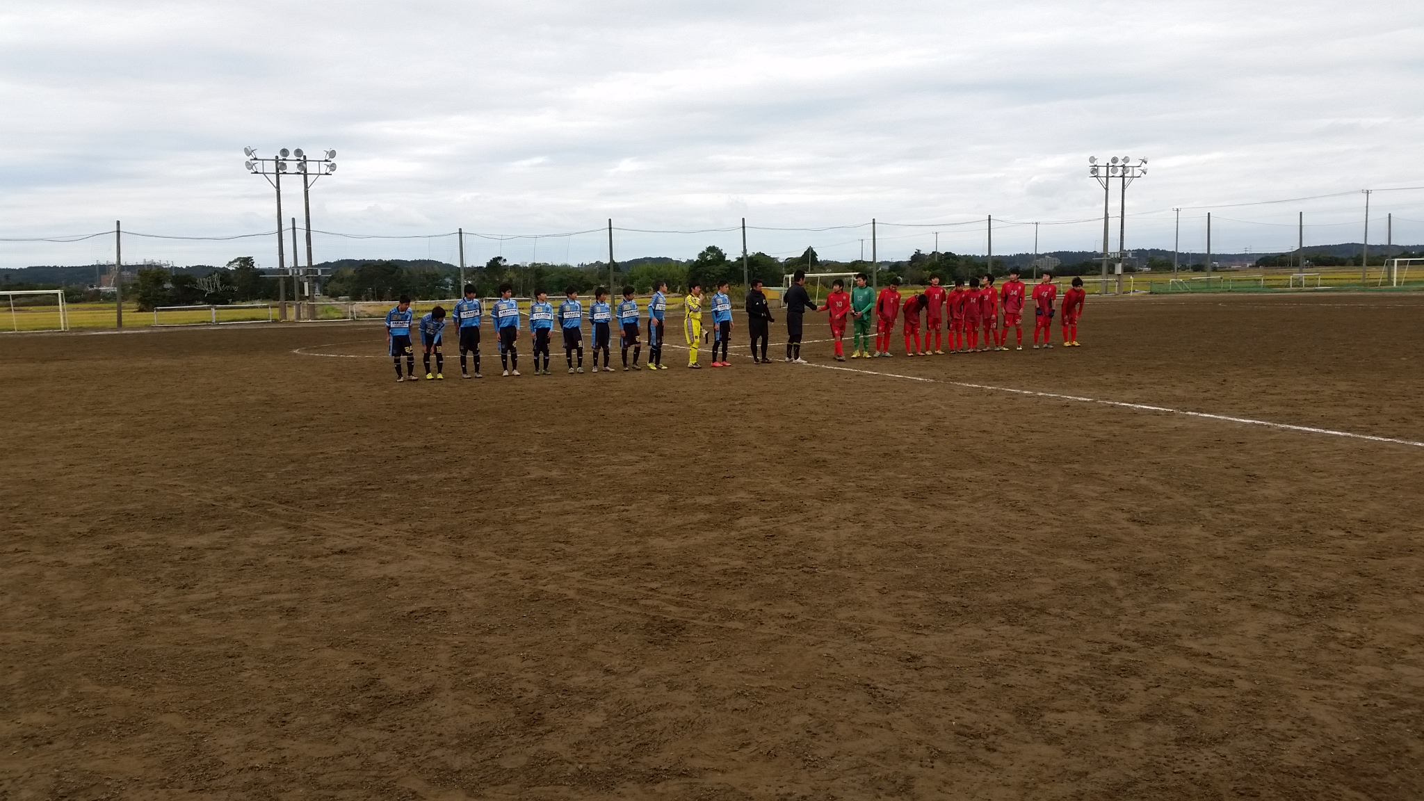 11/23(水)U14下位リーグ最終節