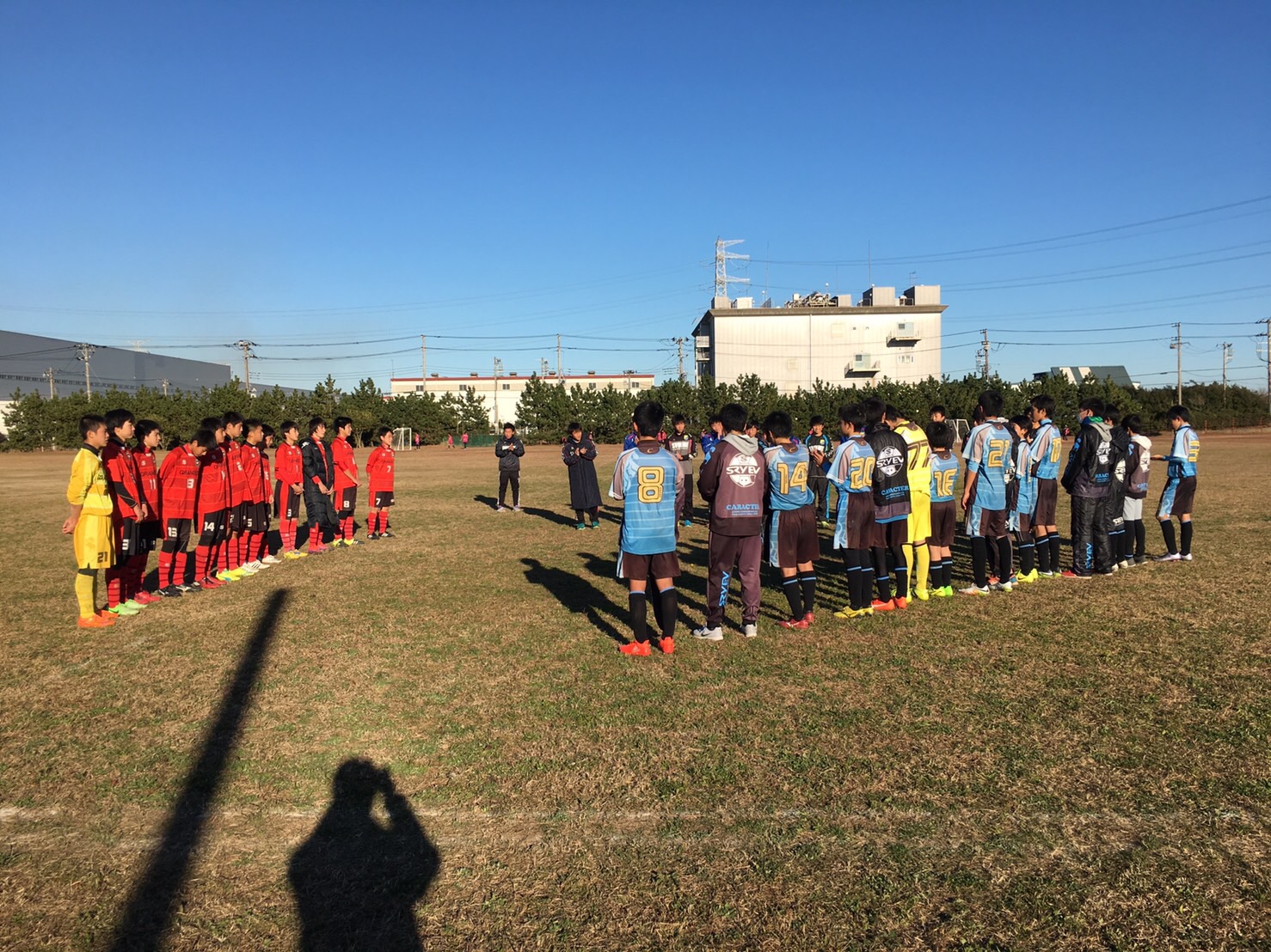 12/17(土)U15トレーニングマッチ