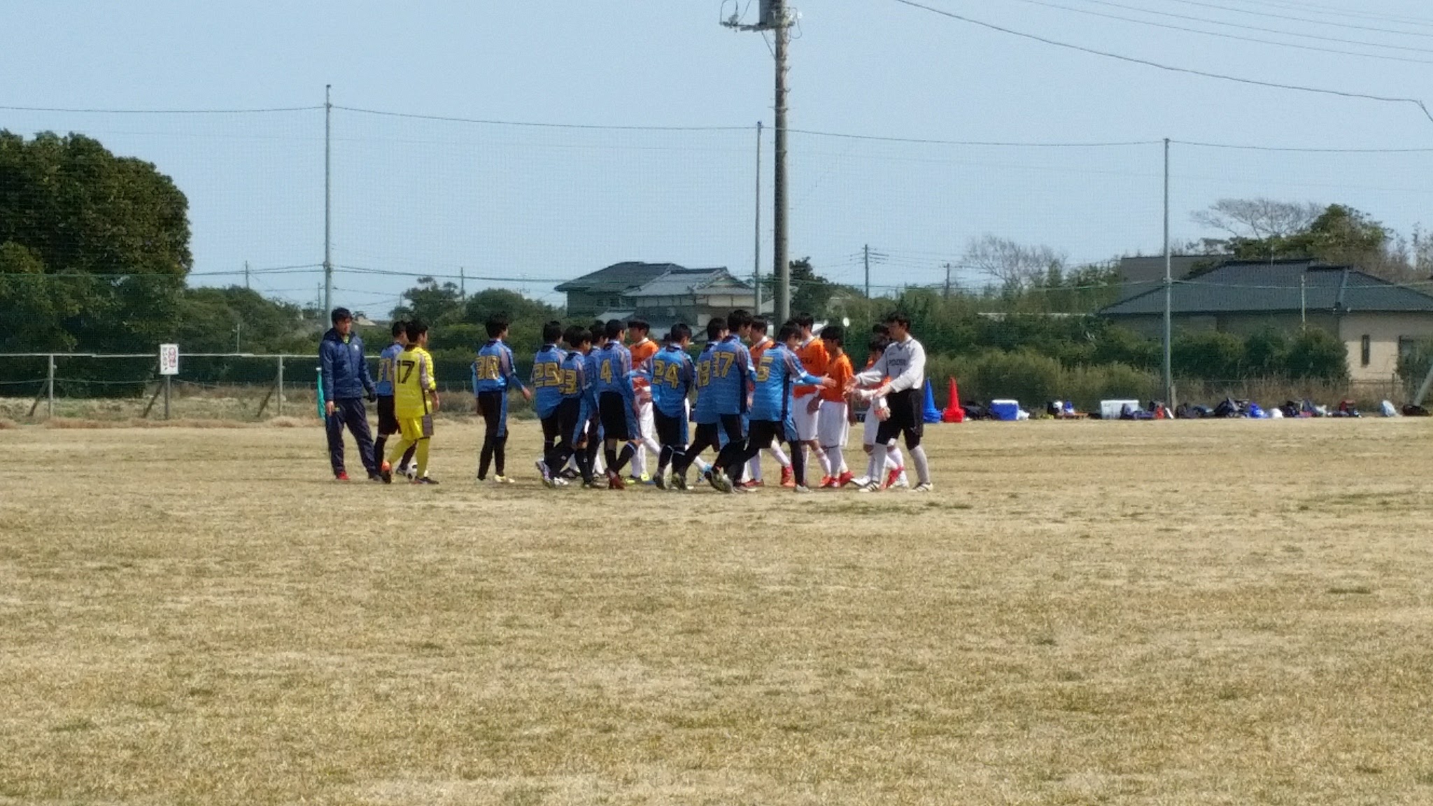 3/25(土)U14トレーニングマッチ