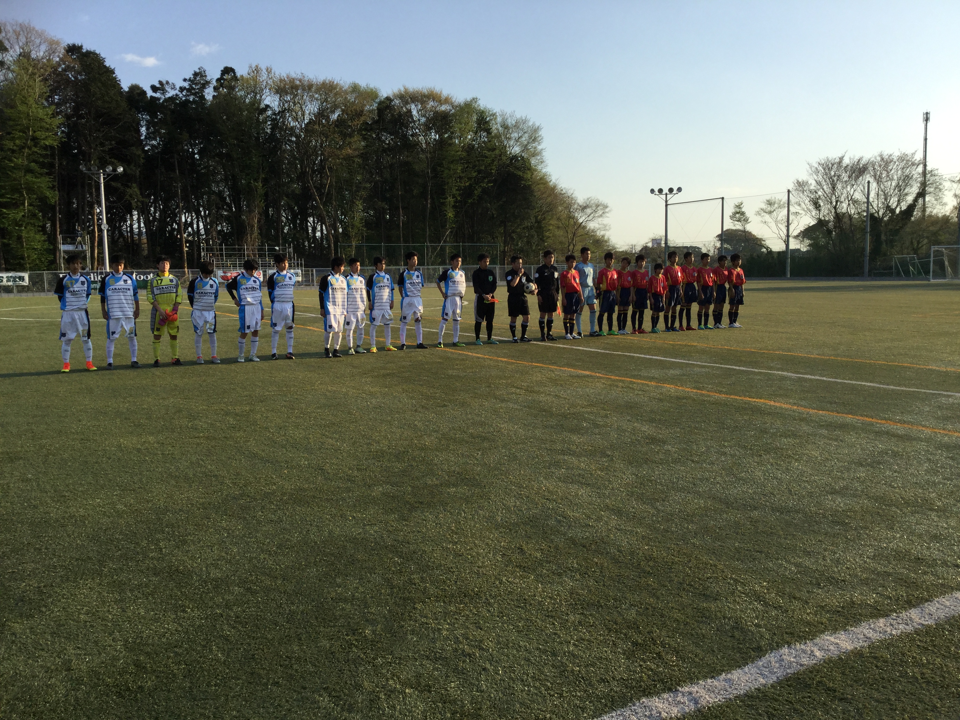 4/15(土)U15CY選手権1次Lー第2節