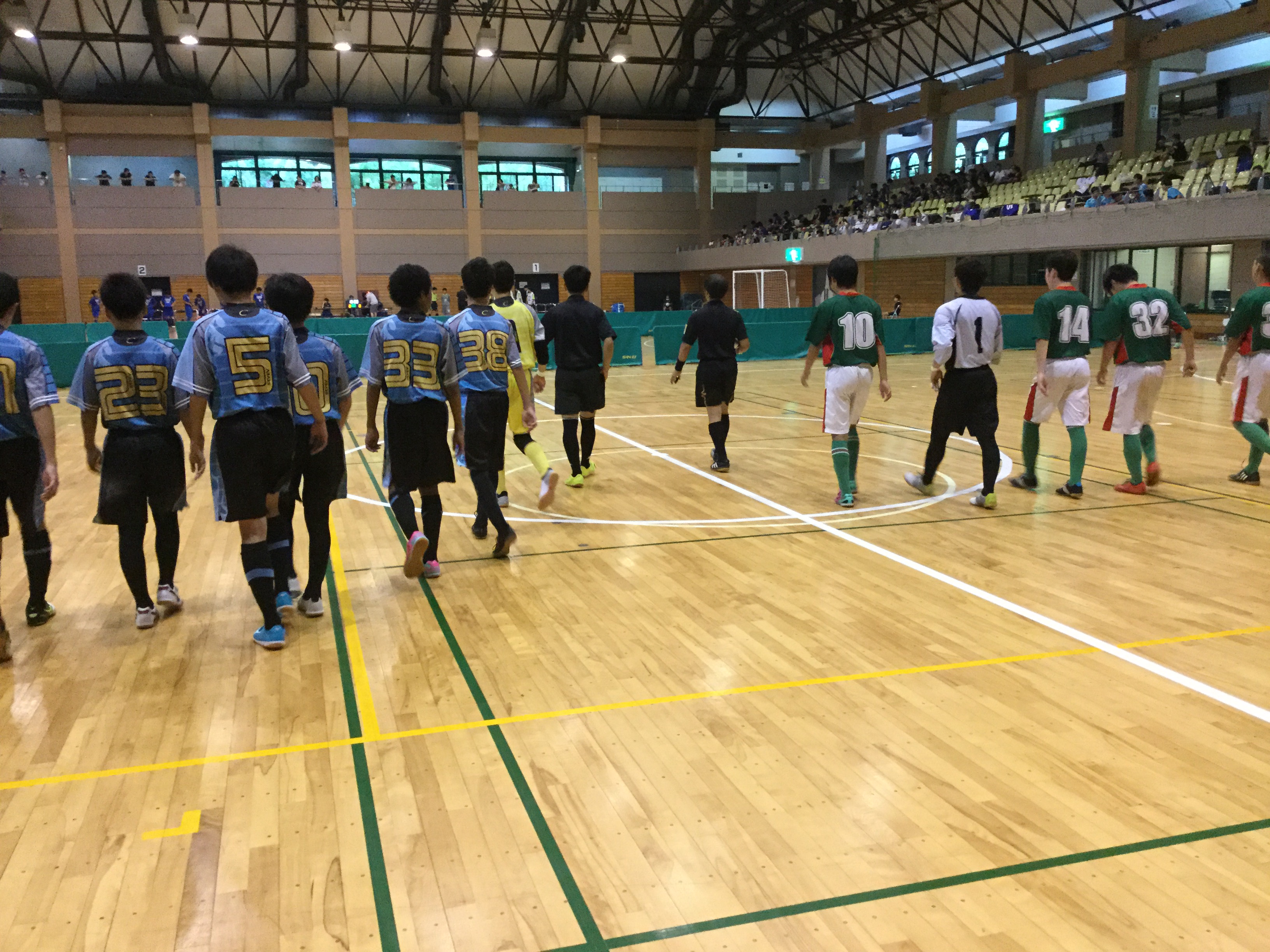 7/1(土)U15フットサル選手権1次予選リーグ