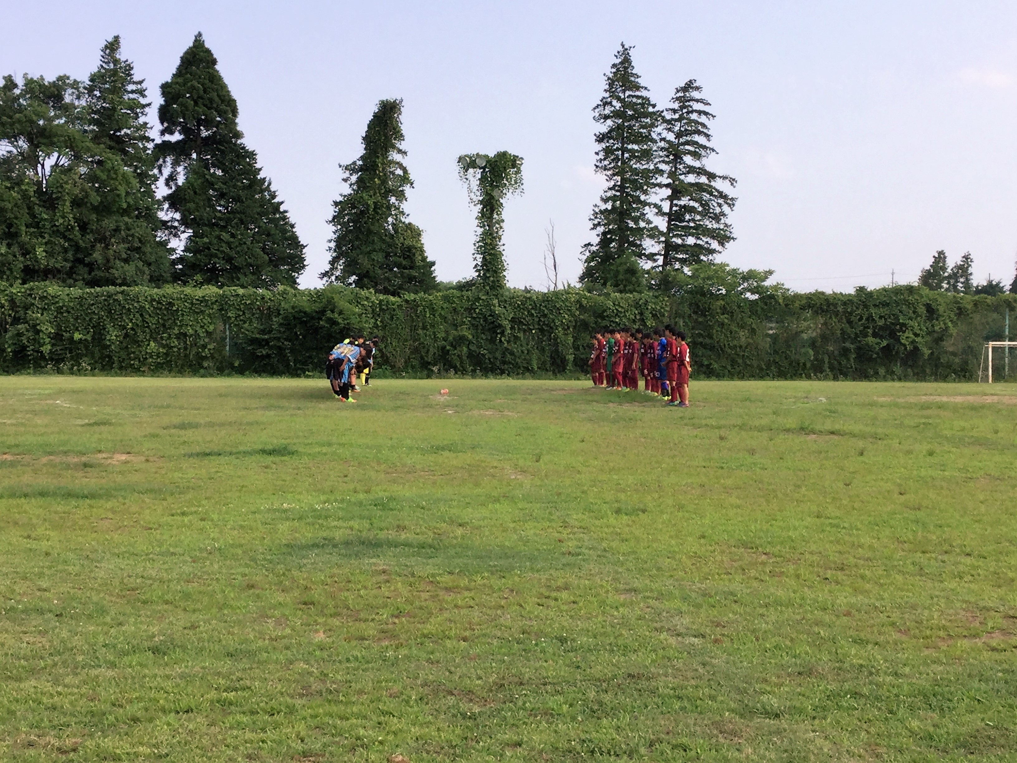 7/9(日)U15トレーニングマッチ