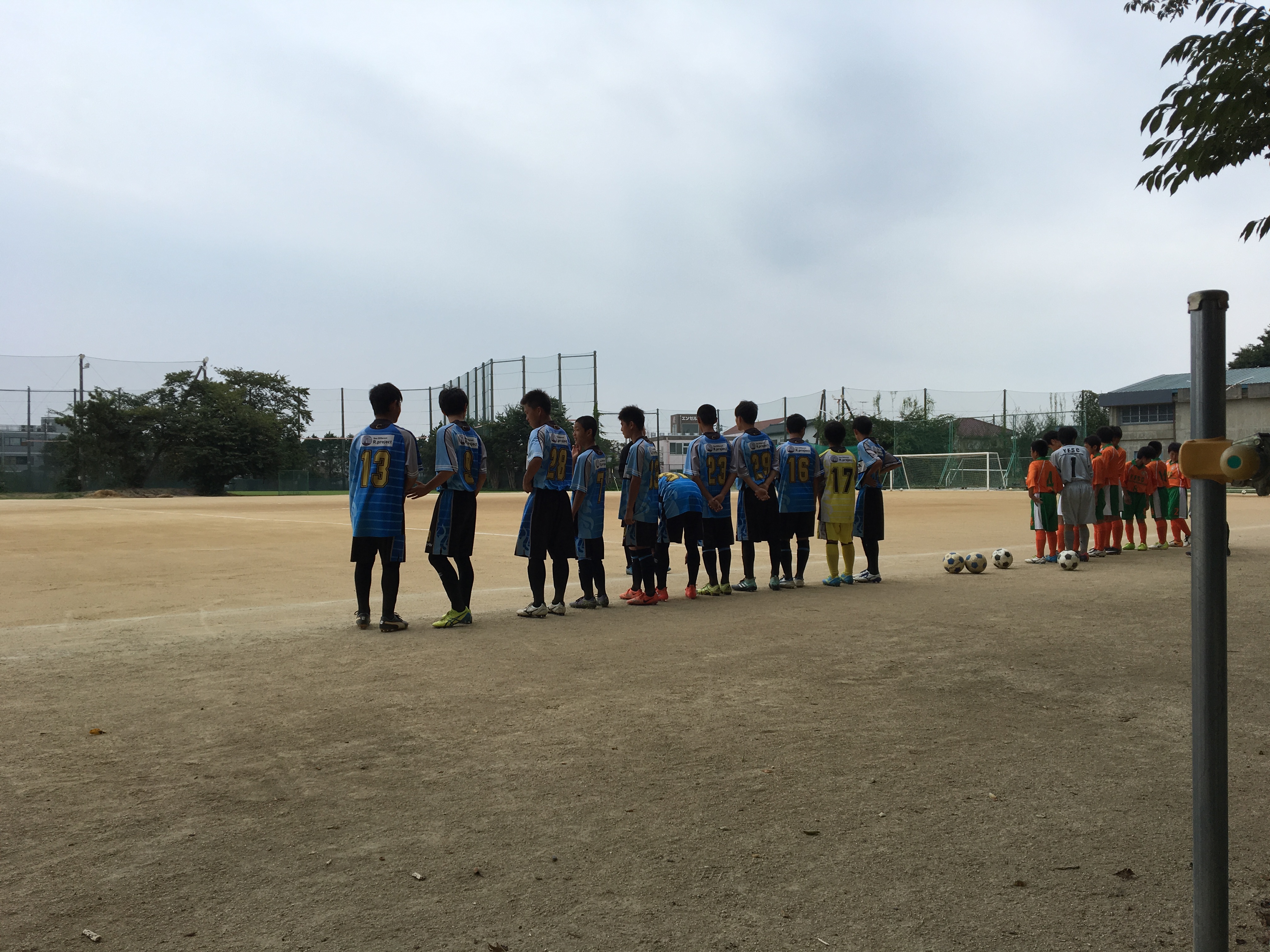 8/26 クラブU14下位リーグ グループG