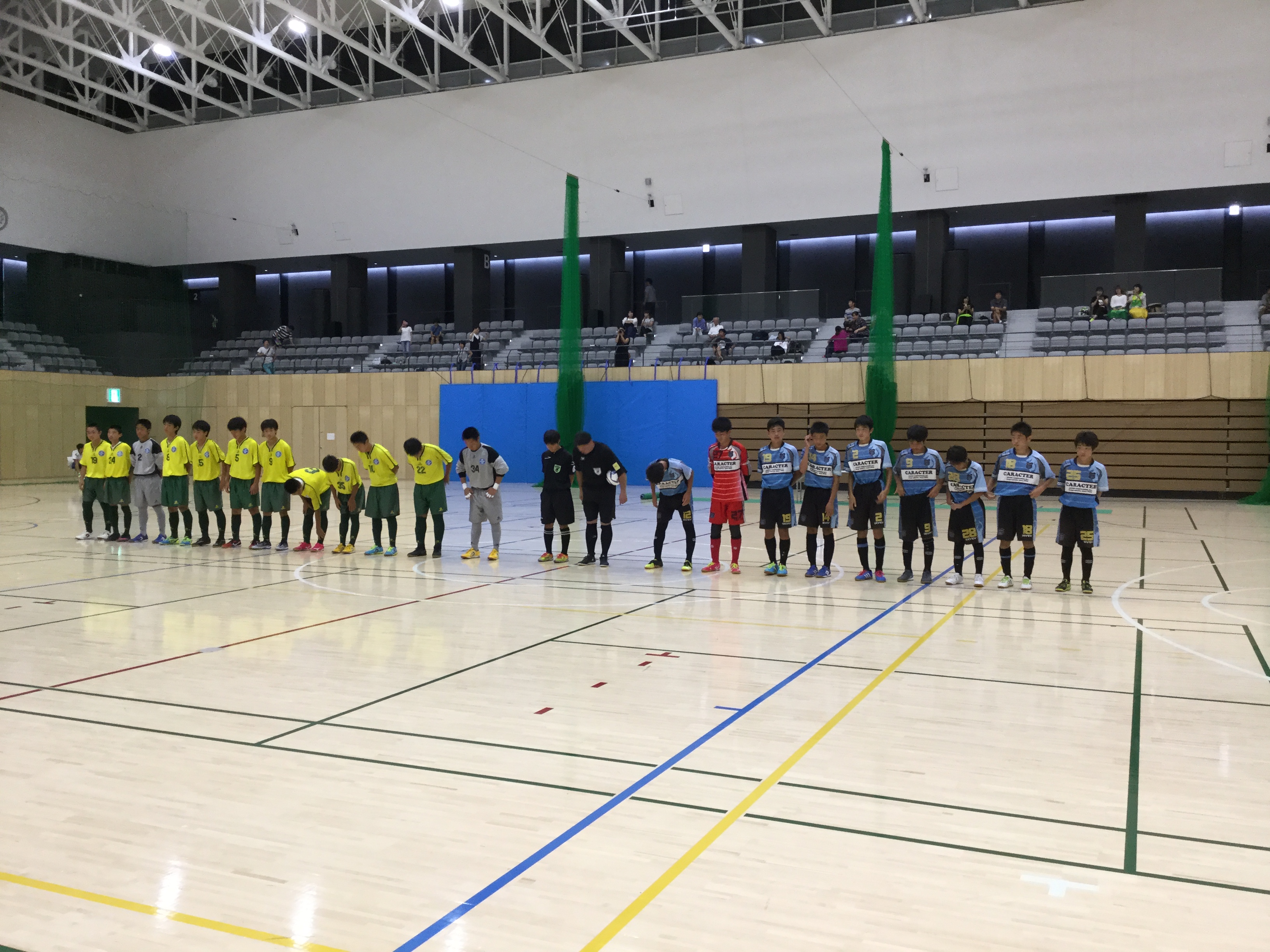 8/27(日)U15フットサル選手権