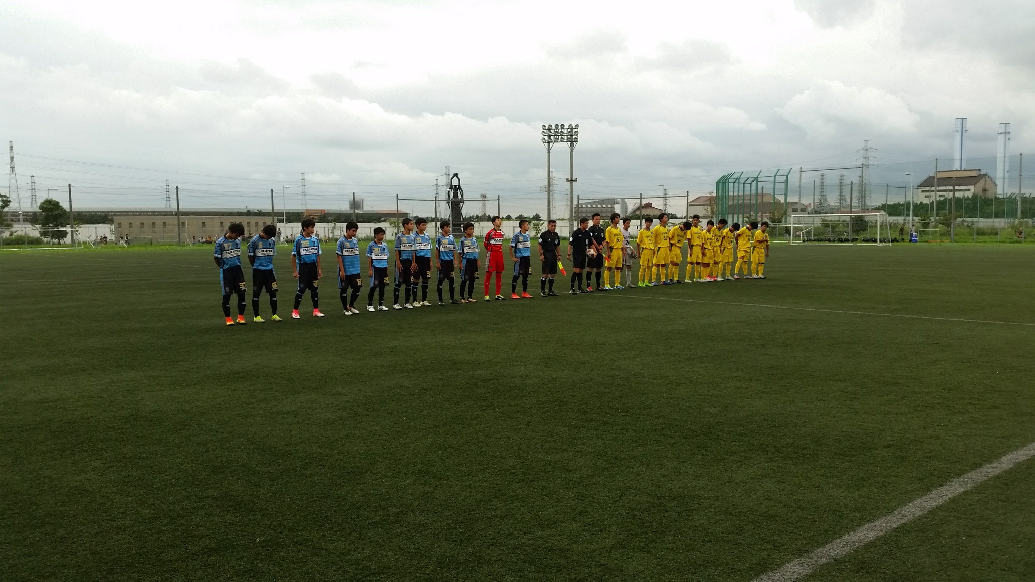 8/20(日)U15県1部リーグ第18節