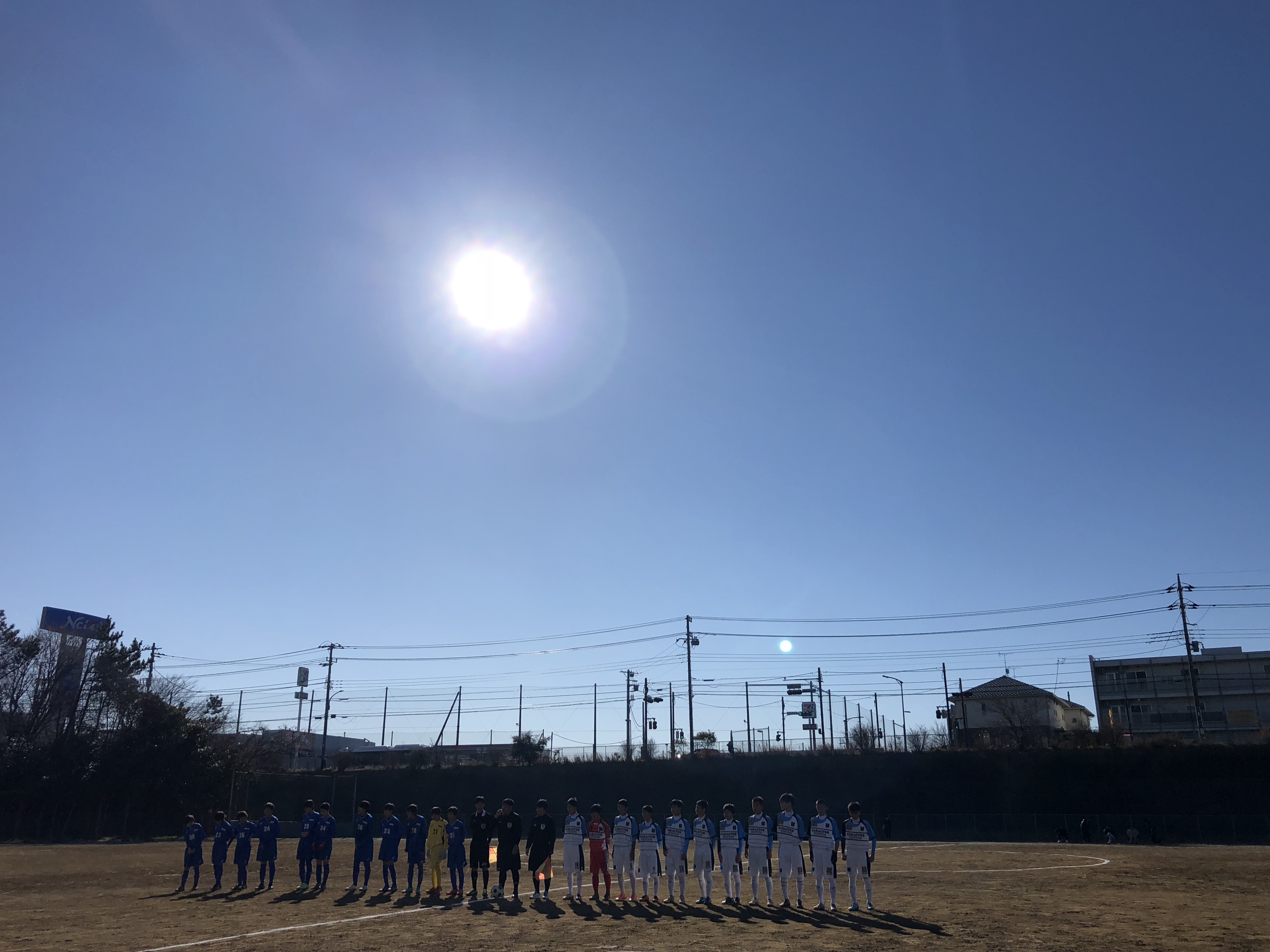 1/14(日)U15県2部リーグ第1節